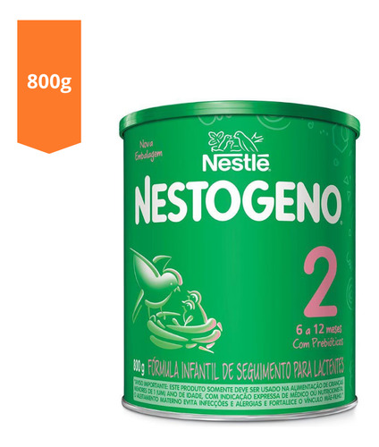 Fórmula Infantil Nestogeno 2 - 6 A 12 Meses - 800g