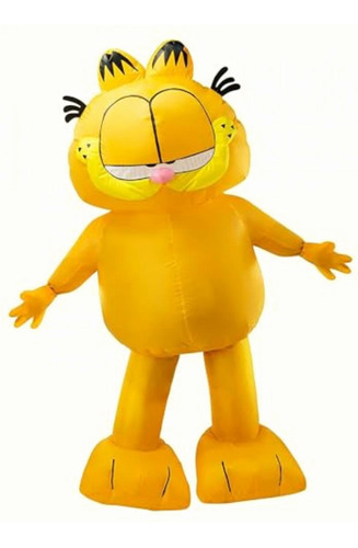 Rubie's Disfraz Inflable De Garfield Para Adultos, Como Se