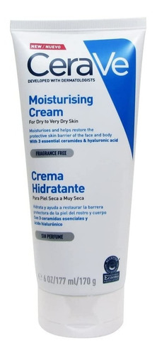 Crema Hidratante Cerave Piel Seca A Muy Seca 170 Gr