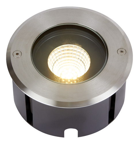Lampara Empotrada En Piso Satin 14w Luz Suave Cálida Hled-65