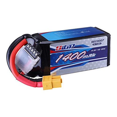 Batería Sigp 4s Lipo 1400mah 14.8v