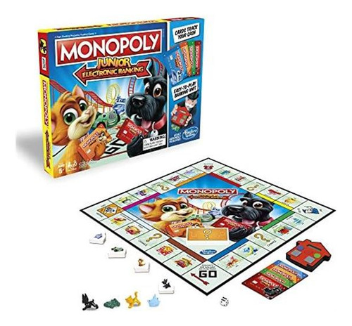 Juego De Mesa Monopoly Junior -banca Electrónica