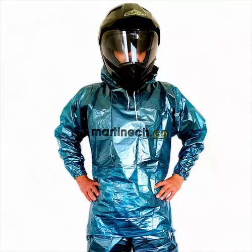 Traje De Lluvia Para Moto SULAITE Chubasquero reflectante para