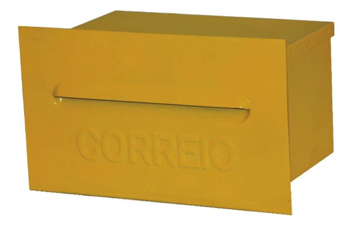 Caixa De Correio Cartas Brasileirinha Embutir 15x21x12cm