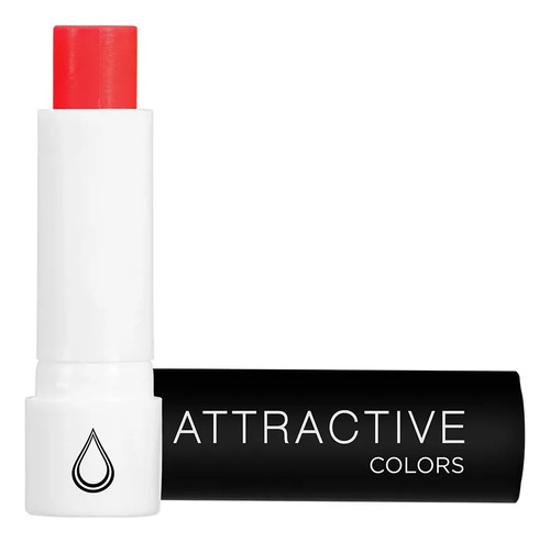 Lip Balm Proteção Solar Fps 24 Attractive Colors Morango