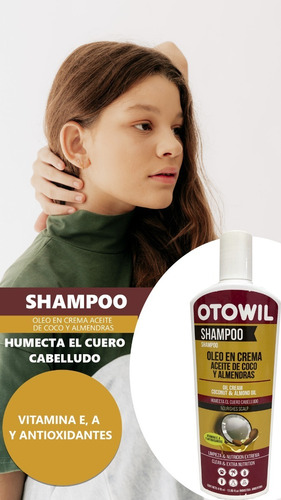 Imagen 7 de 8 de Kit Shampoo + Acondicionador De Coco Y Almendras X410ml