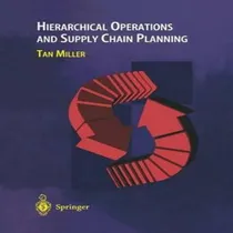 Comprar Libro Hierarchical Operations And Supply Chain Planning -...