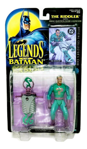 1995 Kenner Legends Of Batman The Riddler Figure Legends Bat