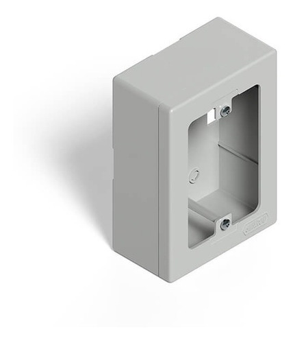 Genrod Caja Rectangular Exterior Blanco 02215pb