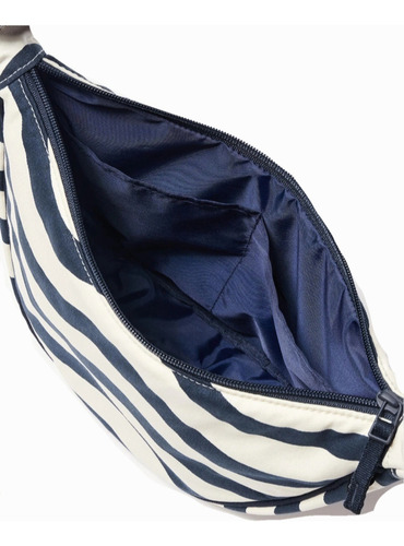 Bolsa Crossbody Uniqlo Original Japão Marimekko + Eco Bag Azul-escuro Ondas