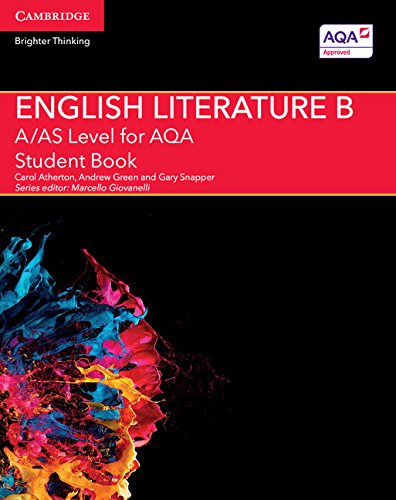 Libro A As Level English Literature B For Aqa Student Bo De