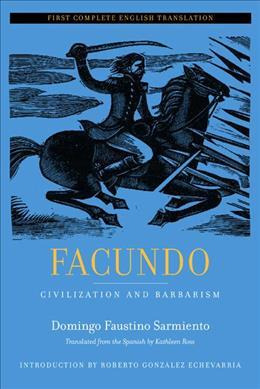 Libro Facundo - Domingo Faustino Sarmiento