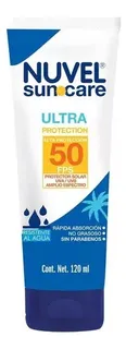 Protector Solar Nuvel Suncare Fps 50 Ultra Protection 120ml