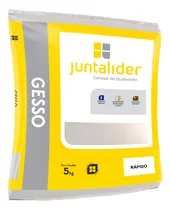 Comprar Saco De Gesso Rápido 5kg Pu002F Molduras E Reparos Manuais Cor Branco