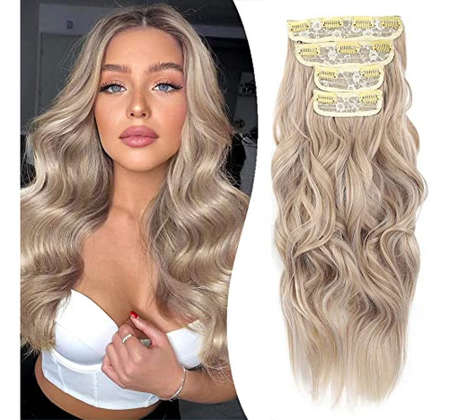 Le Secret 4pcs Clip En Extensiones Largas Thick Hair Lydlk