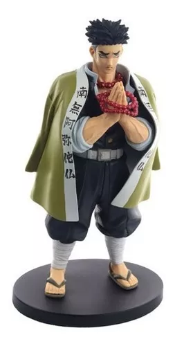 Estátua Boneco Demon Slayer Kimetsu No Yaiba Gyomei Himejima