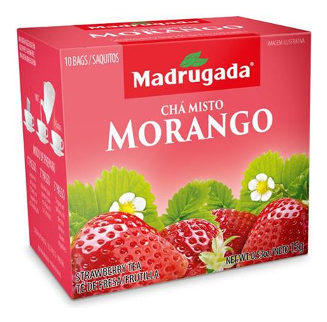 10 Chá Misto Combo Kit Madrugada Flores E Chás Com 10 Sachês