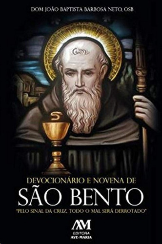 Devocionário e novena de São Bento, de Baptista, Dom João. Editora Ação Social Claretiana, capa mole em português, 2019
