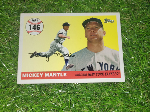 Cv Mickey Mantle 2007 Topps Mantle Home Run History 146