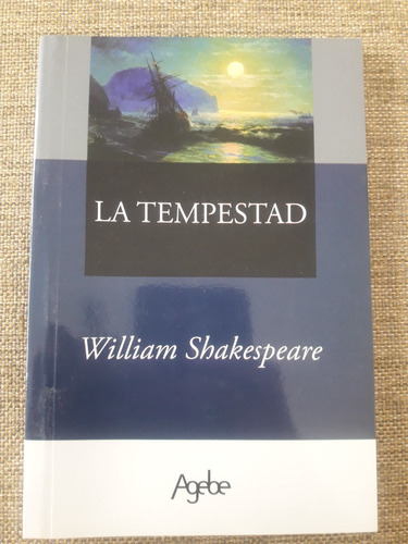 La Tempestad - William Shakespeare - Ed. Agebe - Nuevo