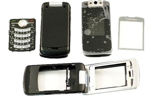 Carcasa  Blackberry Pearl Flip 8220 Telefono Celular