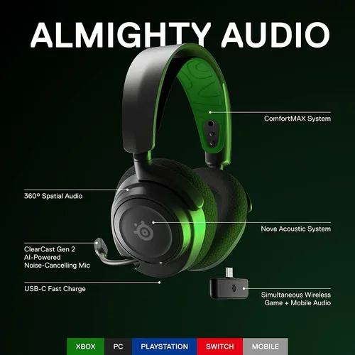 Auriculares Inalámbricos Steelseries Arctis Nova 7x