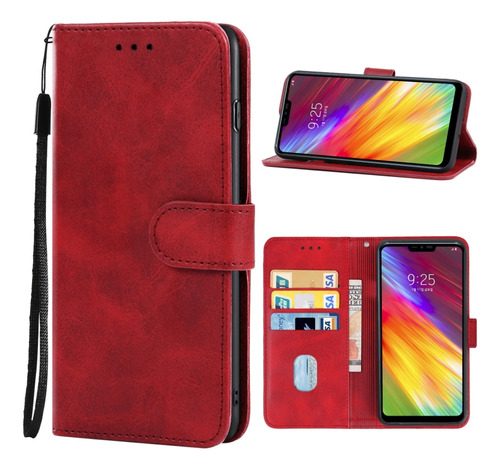 Funda De Teléfono Pu Para LG Q9