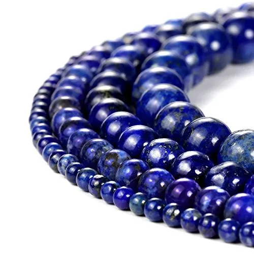 45 Cuentas De Lapislázuli De 8mm Para Hacer Joyas - Diy