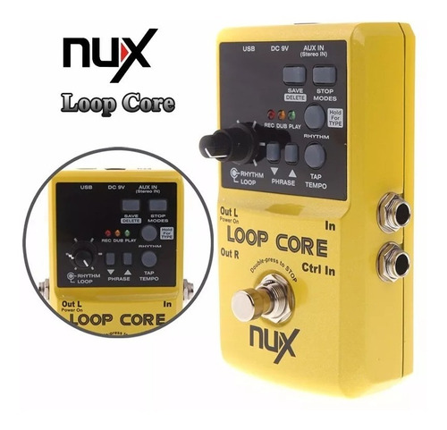 Pedal Nux Loop Core + Nf E Garantia Oferta!