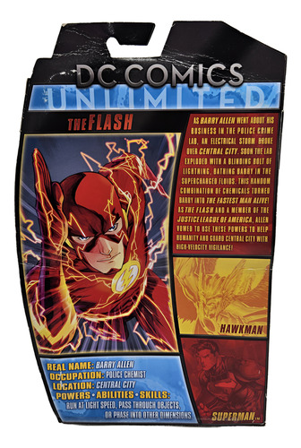 ### Mattel Dc Comics Unlimited The Flash Dc Universe ###