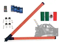 Comprar Par De Antenas Bazuka Led Cob Rgb 90cm, Bluetooth 1.75 In Pr