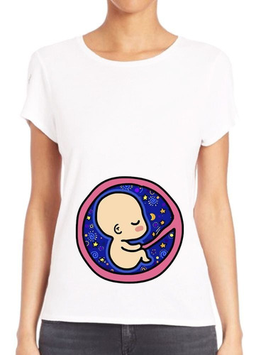 Remera De Mujer Baby Shower Embarazada Bebe Varios Modelo 7