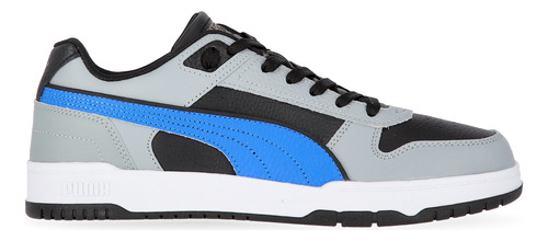 Zapatillas Puma Rbd Game Low Hombre En Negro Y Azul | Stock 