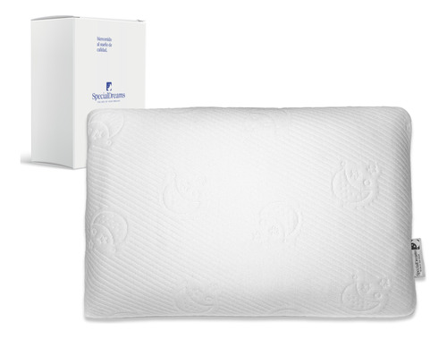 Pack 4 Almohadas Blancas Memory Foam, Antihongos, Lavable