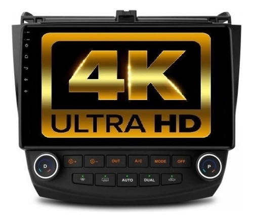 Honda Accord 2003-2007 Android 4k Gps Wifi Mirror Link Radio