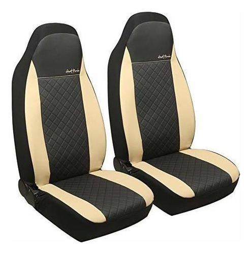 Cubreasientos - Giant Panda Front Leather Car Seat Cover