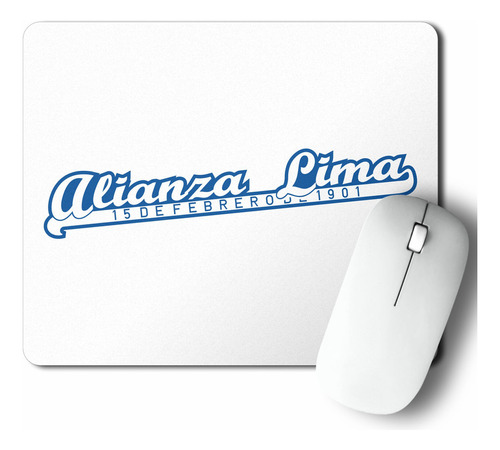 Mouse Pad Alianza Lima (d0118 Boleto.store)