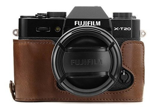 Estuche De Camara Megagear Ever Ready De Cuero Para Fujifilm