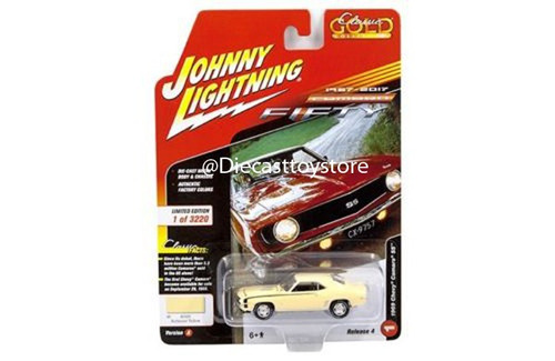 Chevrolet Camaro Ss 1969 De Colección Escala 1:64 Johnny