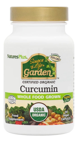 Curcumina Orgánica Certificada Naturesplus Source Of Life G