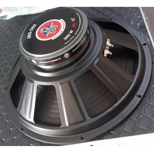 Bocina Woofer 15 Pulgadas Megapower 065-282 8ohms 360watts Negro