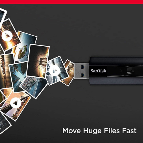 A Unidad Flash Sandisk Extreme Pro Usb 3.2 De Estado Sólido