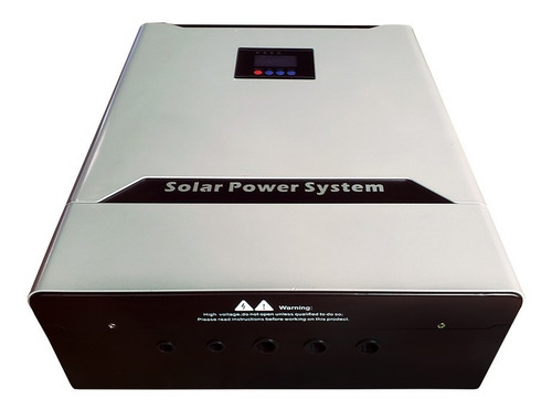 Imagen 2 de 4 de Inversor Hibrido Nkm Mppt 1kw 24v - 110v 30a