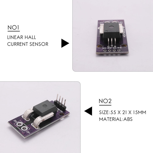 Módulo De Corriente Acs758 Acs758lcb-100b Lineal Hall Curren