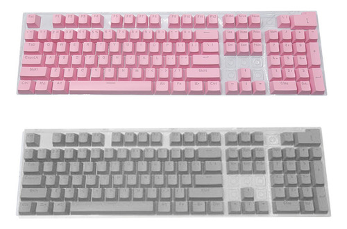 2 Keyboard Keycaps 212teclas Del Juego Tapa Teclado Mecánico