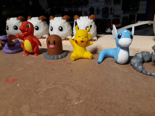 Pokemones Impresos En 3d