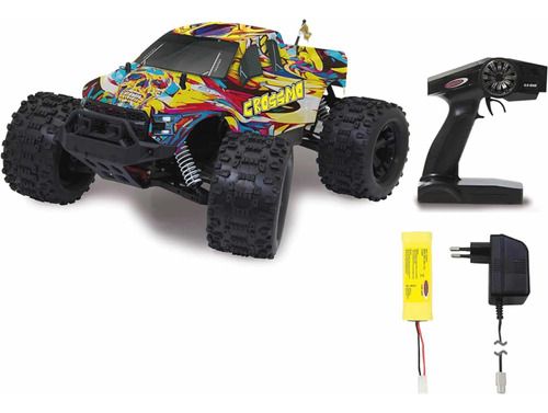 Auto Rc A Control Remoto 50 Kmh 4x4 A Bateria Recargble 45cm