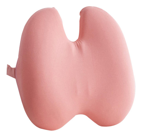 Cojín De Soporte Lumbar De Espuma Viscoelástica Rosa