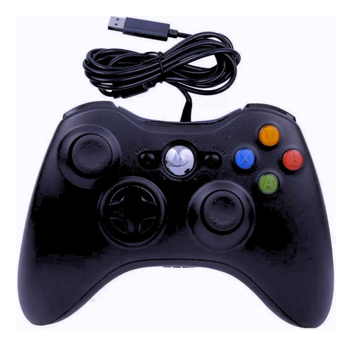 Control Genérico Alámbrico Xbox 360 Con Sensor De Movimiento
