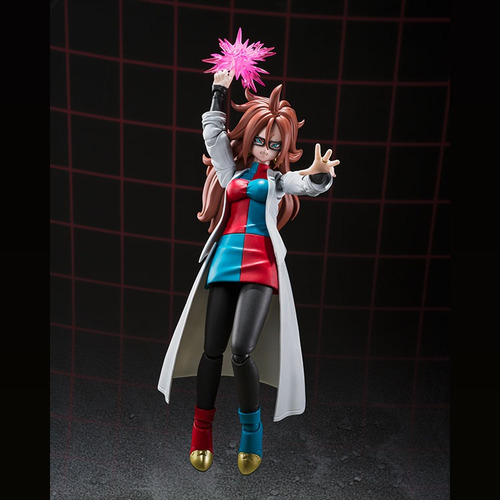 Android 21 Lab Coat Dragon Ball Fighter Z Sh Figuarts Bandai (Usado)